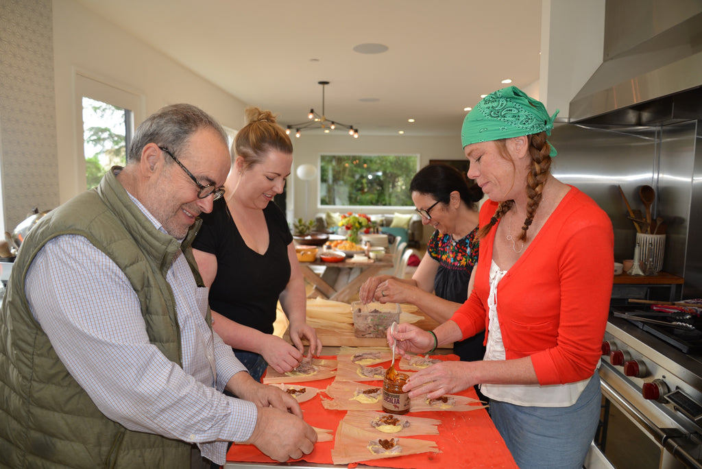 Tamales with Omnivore Sicilia for Cinco de Mayo