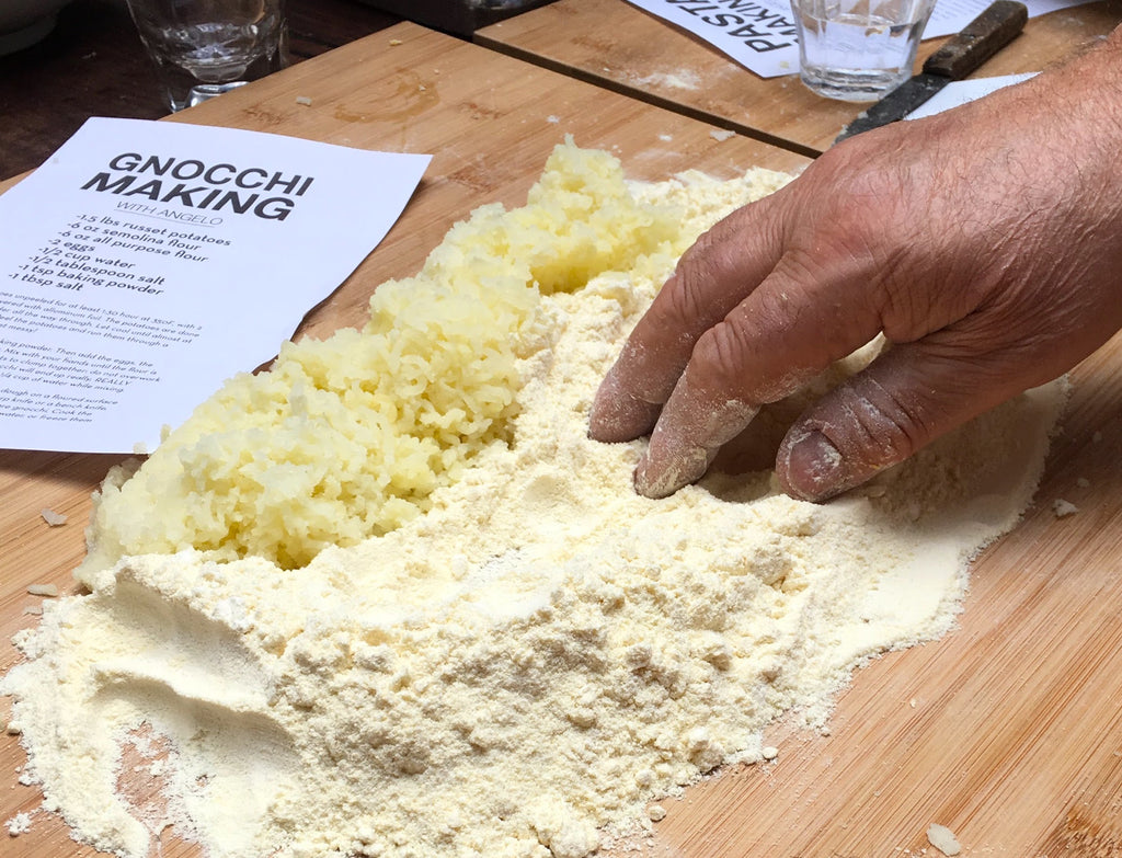 Handmade Gnocchi & Angelo's Bolognese