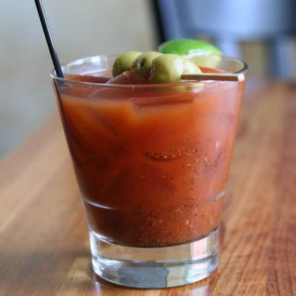 Bloody mary with hot sauce
