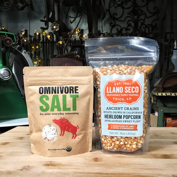 omnivore salt and popcorn kit