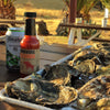 Hot sauce and oysters